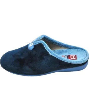 Calzado de casa de Mujer GEMA COMFORT GEMA GARCIA 7102-5 ZAPATILLA CASA MUJER INVIERNO PARA PLANT MARINO
